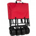 Skladací vozík max. 80 kg červený