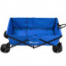 Skladací vozík max. 80 kg modrý
